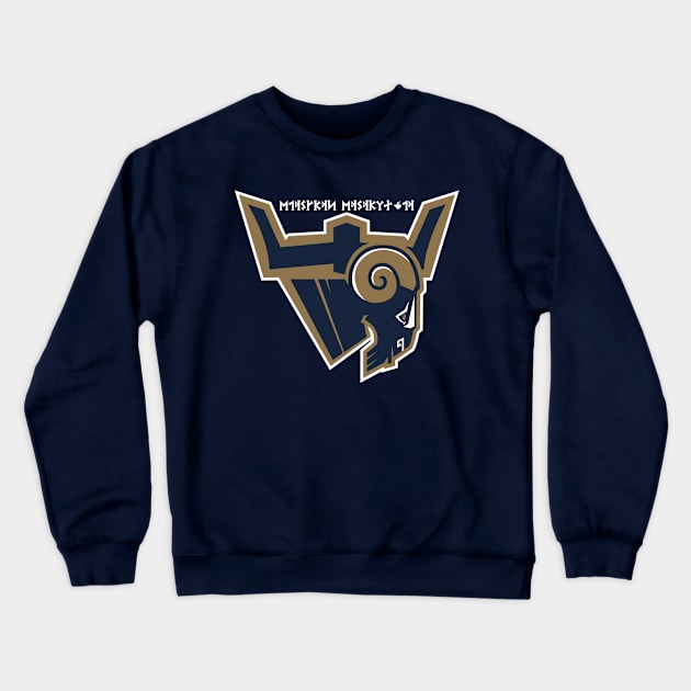 Karaz-a-Karak Goats Crewneck Sweatshirt by KarlderTolle